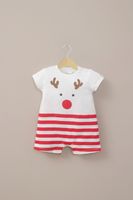 Bombacho rojo navidad de bebé