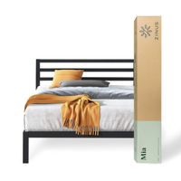 Base de cama con respaldo MIA Zinus 2 plazas 150x190x36cm