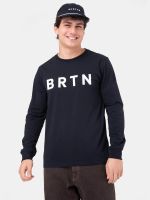 Polera M/L Hombre BRTN Gris Oscuro