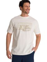 Polera Manga Corta Hombre Heritage Tractor Beige