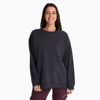 Poleron Mujer Crewneck Pokiha Gris Oscuro