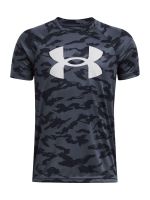 Polera manga corta UA Tech niño Gris