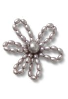 Jibbitz Crocs Margarita De Cuentas Plateado