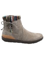 Botín Cuero Mujer Cusia II Gris