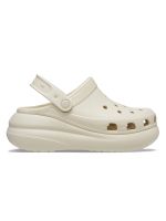 Zueco Plataforma Crocs Mujer Crush Clog Beige