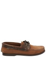 Zapato Cuero Hombre Boat Chocolate