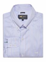 Camisa Libre de Arrugas Blanco Hombre Algodón