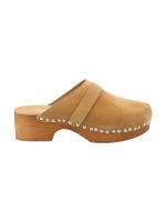 Sueco Cuero Mujer Lutan Café