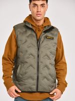 Chaqueta Sin Manga Hombre Bonded MW Ins Vest Gris