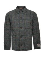 Chaqueta Lana Hombre Harris Gris Rockford
