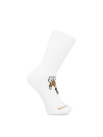 Calcetín Algodón C Dog Sportrib Blanco Niño