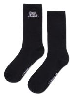 Calcetín Hombre Aop Crew Negro