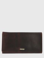 Billetera Cuero Café Rainhill Cross Mujer