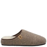 Pantufla Fieltro Hombre Slipper Felt Café