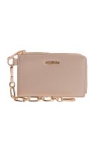 Billetera Mujer Chain Wallet Beige