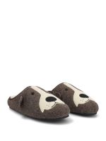 Pantufla Hp Slipper Bordercol Chocolate