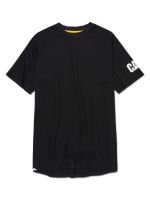 Polera M/Corta Lightweight Cooling Crw Hombre Negra