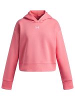 Poleron Niña Rival Fleece Crop Rosado
