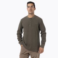 Polera Manga Larga Hombre Rapaces Verde