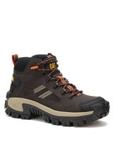 Bota cuero Invader Mid Vent Ct Café Hombre