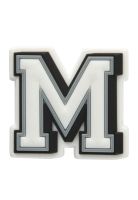 Jibbitz Letra M Blanco