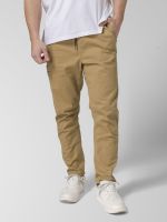 Pantalón Twill Hombre Stretch Utility Beige