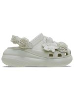 Zueco Plataforma Unisex Crush Bouquet Blanco