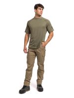 Polera M/Corta Lightweight Cooling Crw Hombre Verde