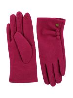Guantes Mujer Button Glove Rojo