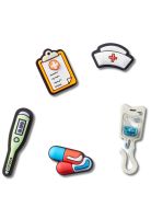 Jibbitz Crocs Pack Enfermería At Work Blanco