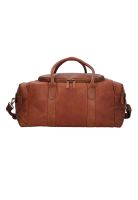 Bolso Cuero Hombre Aq Crook Travel Cognac