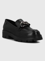 Mocasin Cuero Mujer Lively Negro