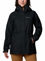 Cortaviento Impermeable Mujer Hikebound II Negro