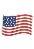 Jibbitz Bandera Americana Negro