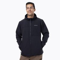 Polar Hombre Mezeis Softshell Negro