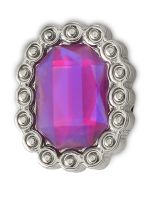 Jibbitz Preciosa Gema Morada