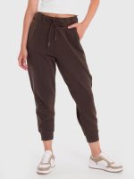 Pantalón Mujer Jogger Pant Creta Café