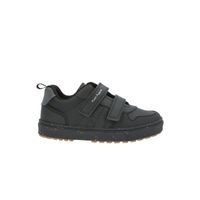 Zapatilla velcr Escolar Oliver negro niño