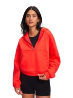 Poleron UA Icon Fleece Rojo Mujer
