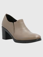 Zapato Cuero Mujer Neli Taupe