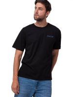 Polera Manga Corta Hombre Heritage Negro