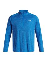 Polerón Training  hombre Tech Textured ½ Zip azul