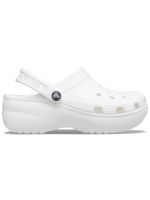 Zueco Crocs Mujer Classic Ptfm Clog Blanco