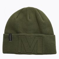 Gorro Unisex Beanie Logo Over Rel Verde