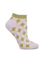 Calcetín Algodón Mujer Ped St Figures Lila