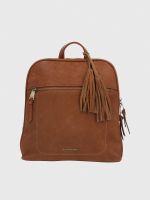 Mochila Ecocuero Mujer Leana Back Café