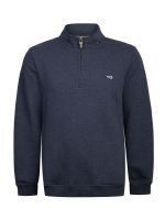 Polerón Algodón Orgánico Hombre Trenzo Azul