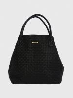 Cartera Ecocuero Mujer Bratt Tote Negro