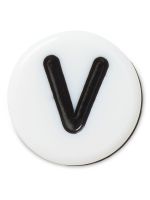 Jibbitz Crocs V Pequeña Carta de Amistad Blanco