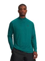 Poleron UA Tech Textured Verde Hombre